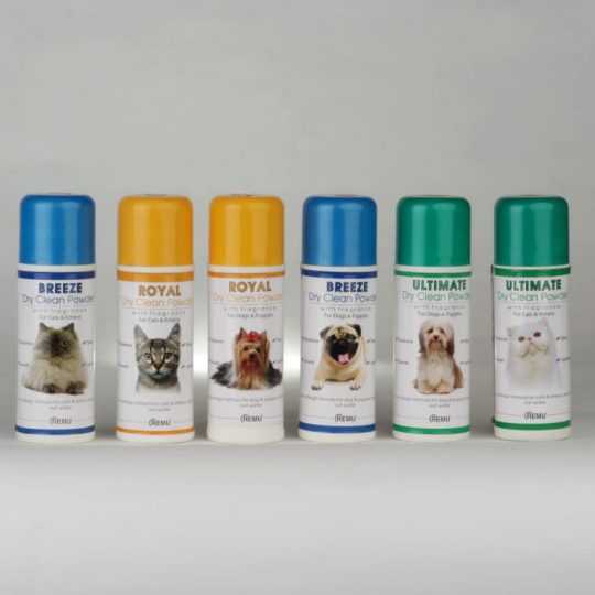 Remu Dry Clean Powder For Cats and Kittens