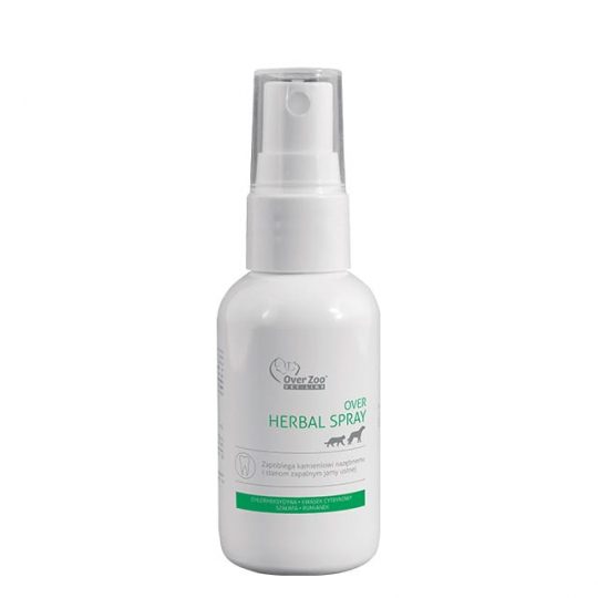 Over Herbal Spray For Teeth and Oral hygiene of Pets 50 ml