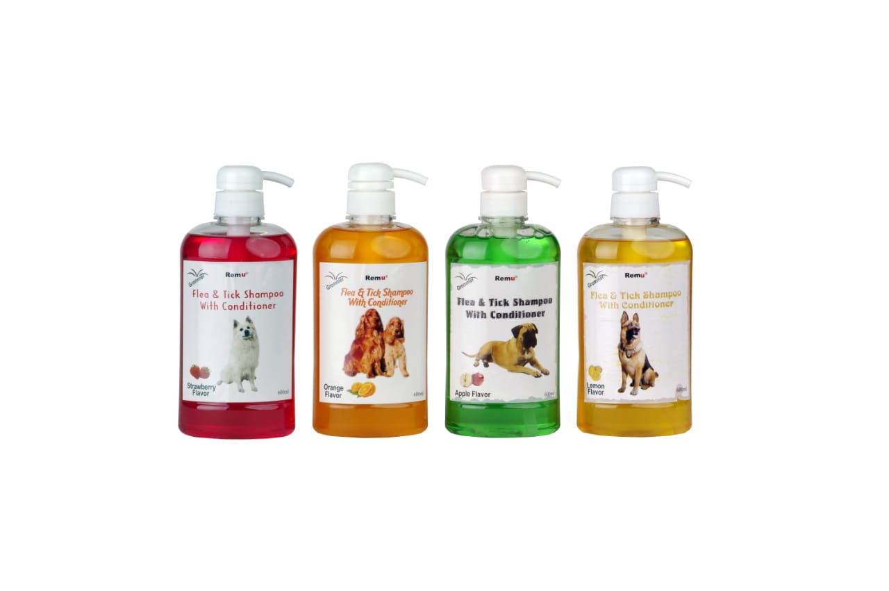 Remu Flea n Tick Shampoo with Conditioner