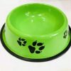 Pet Food bowl small ( Green )