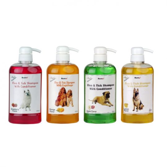 Remu Flea n Tick Shampoo with Conditioner