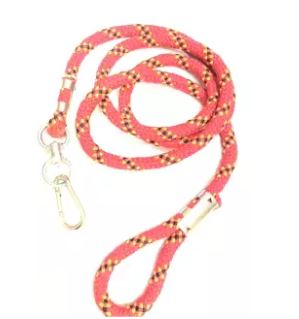 Rope Leash For Heavy Dogs - 13 mm - 5 ft - Red colour