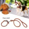 Soft Leather Pet Dog Leash