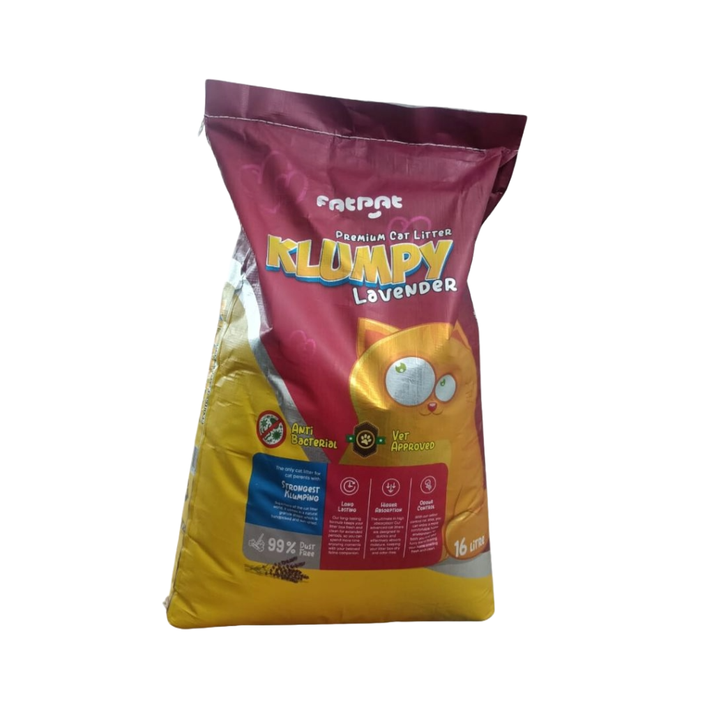 Super Klumpy Cat Litter Levender Scent 16L Pack Lahore Pets