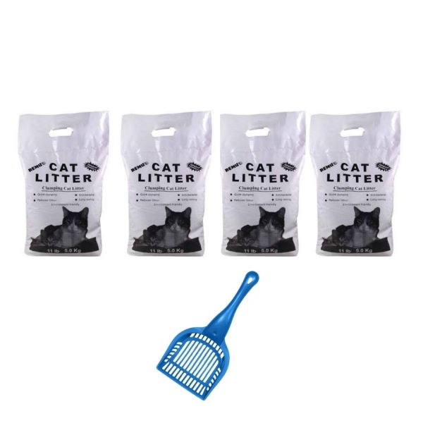 Free Large Scoop with 4 Litters