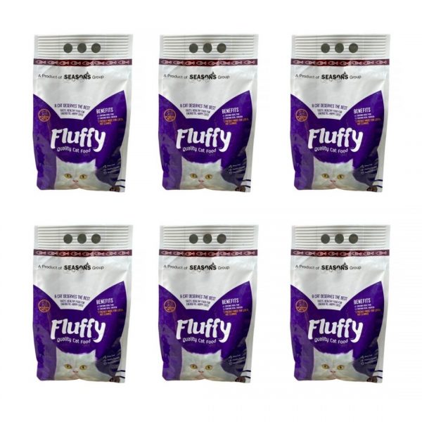 Bundle: Fluffy Cat Food – 1.2 KG x 6